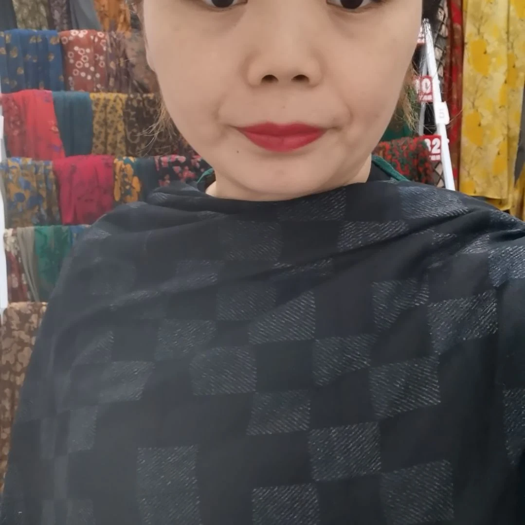 混纺格子两米单面织花奥绒