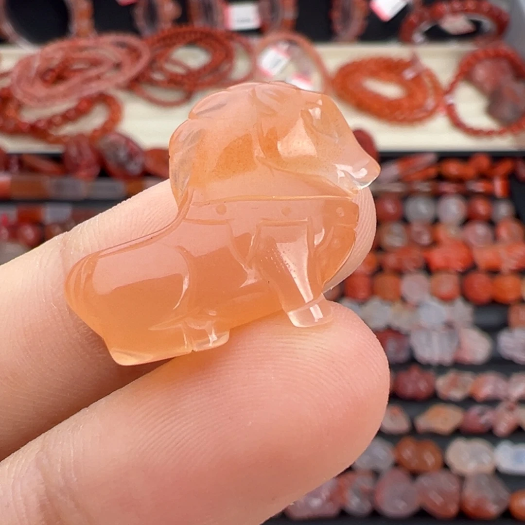 南红玛瑙未镶嵌颈饰唐马