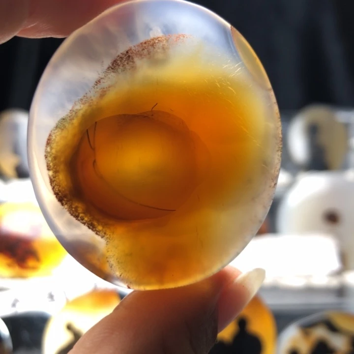 合金玛瑙/玉髓珠宝奇石118有瑕