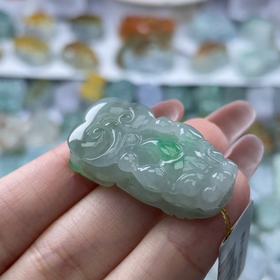 颈饰未镶嵌翡翠貔貅24
