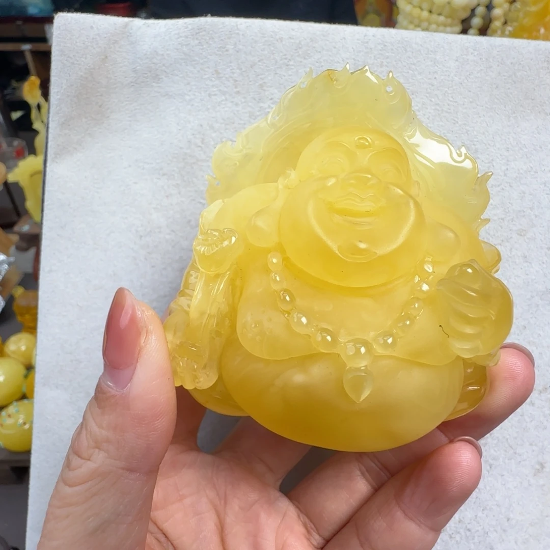 蜜蜡未镶嵌珠宝奇石