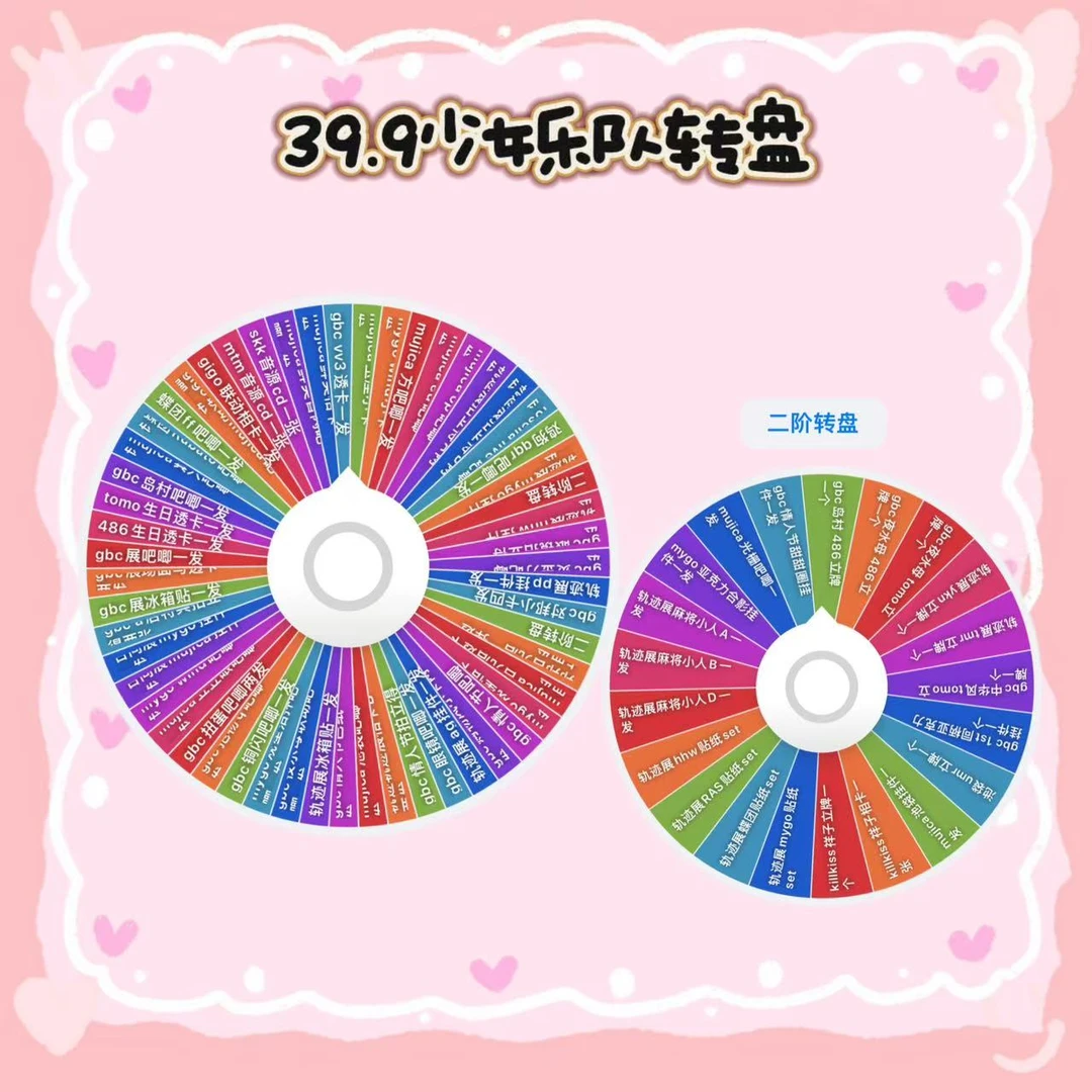 【少女乐队】邦邦gbc vv3孤独摇滚章鱼烧转盘吧唧徽章小卡  日谷