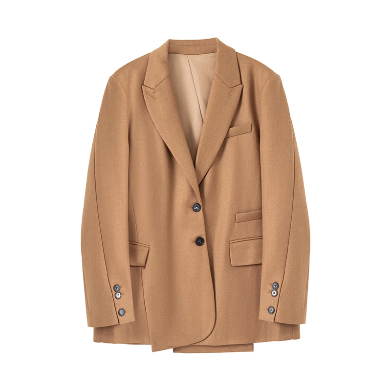 PC-25043【sirk】设计师款百搭休闲高奢经典西装外套