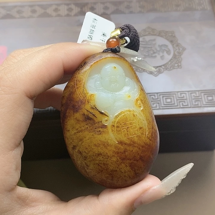 和田玉挂件未镶嵌G