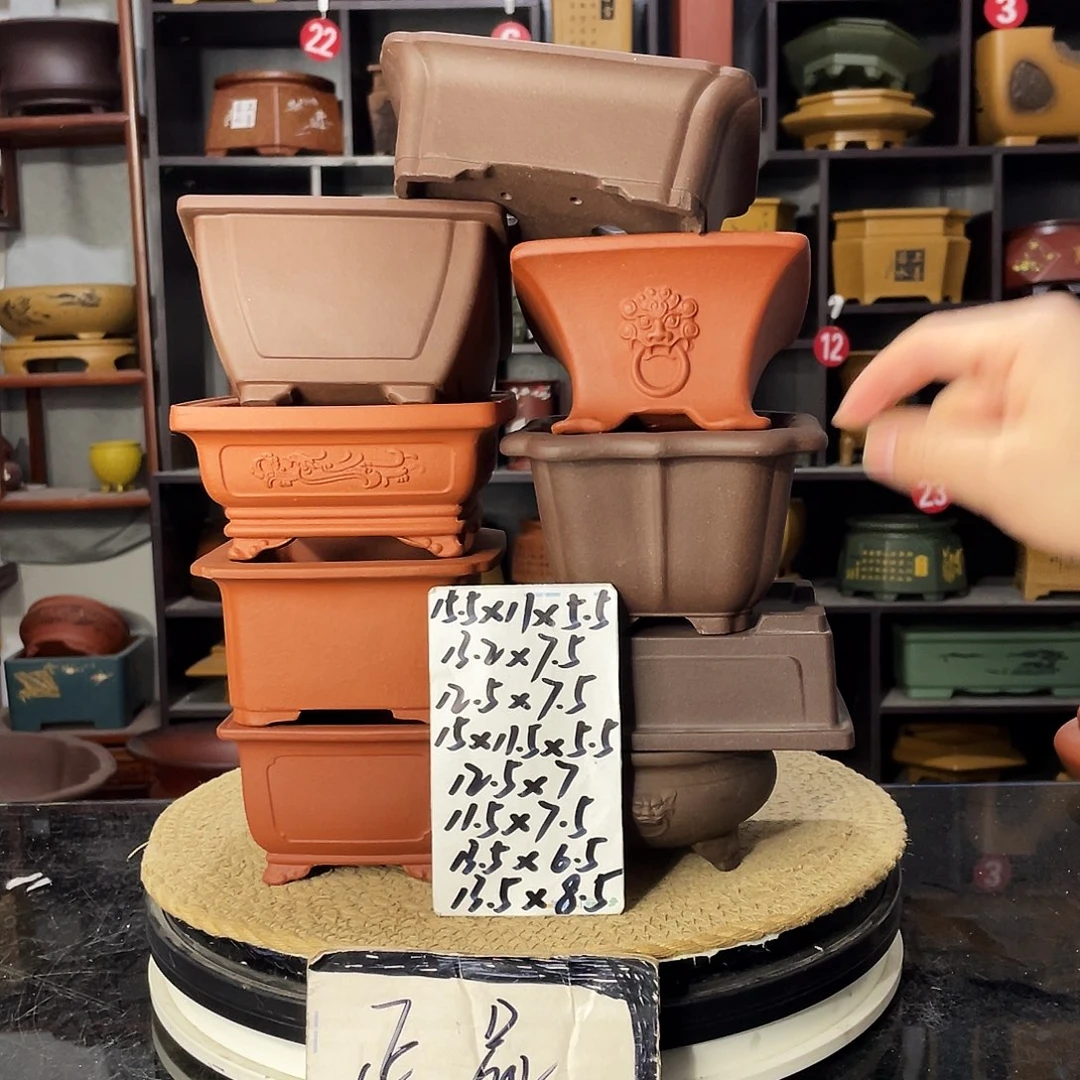 D-盆尚好紫砂花盆