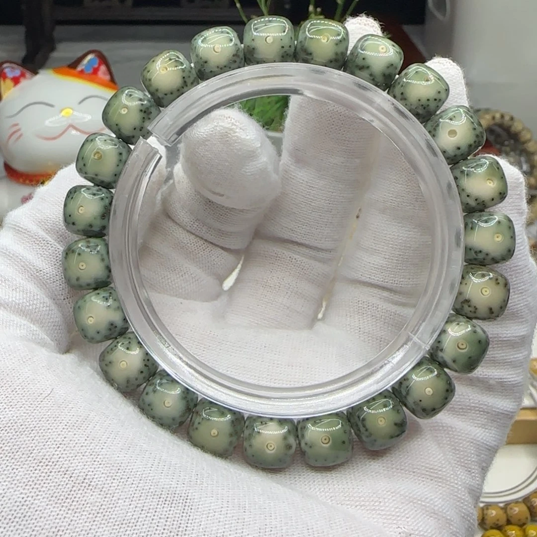 星月菩提手串帝王绿10×9一朵果b2