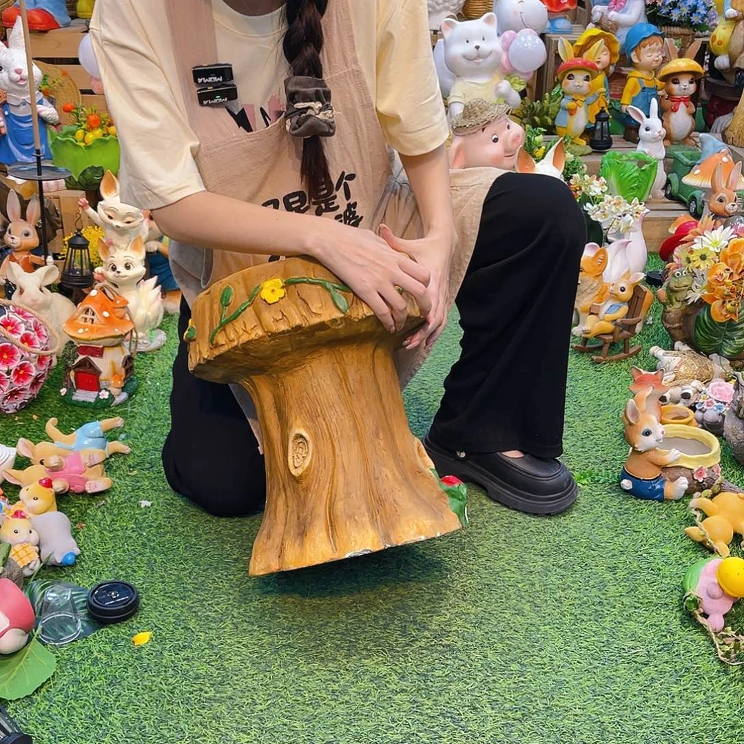 无花朵花园摆件装饰设计