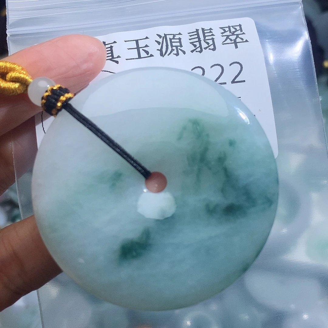 翡翠未镶嵌颈饰222