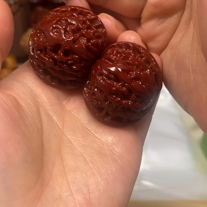 文玩核桃吊坠磨盘