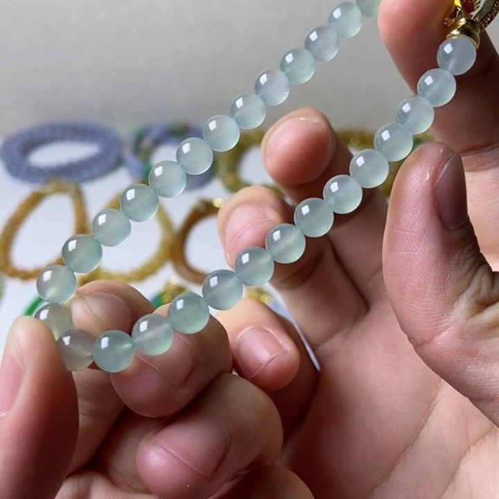 定制翡翠未镶嵌缅甸翡翠A货卡6.3