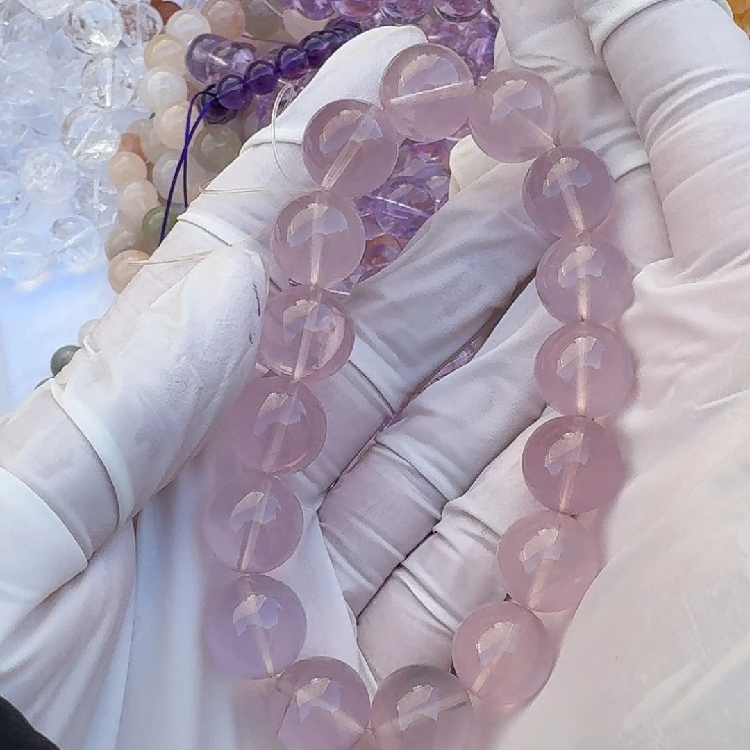 赞***果水晶手链银S925镶嵌水晶