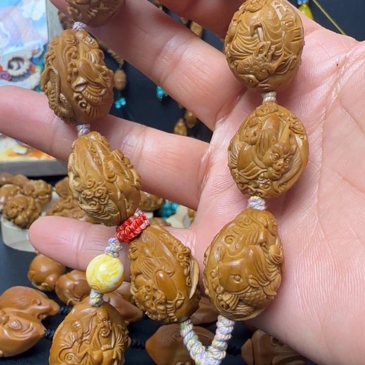 橄榄核手串/手链浮雕罗汉