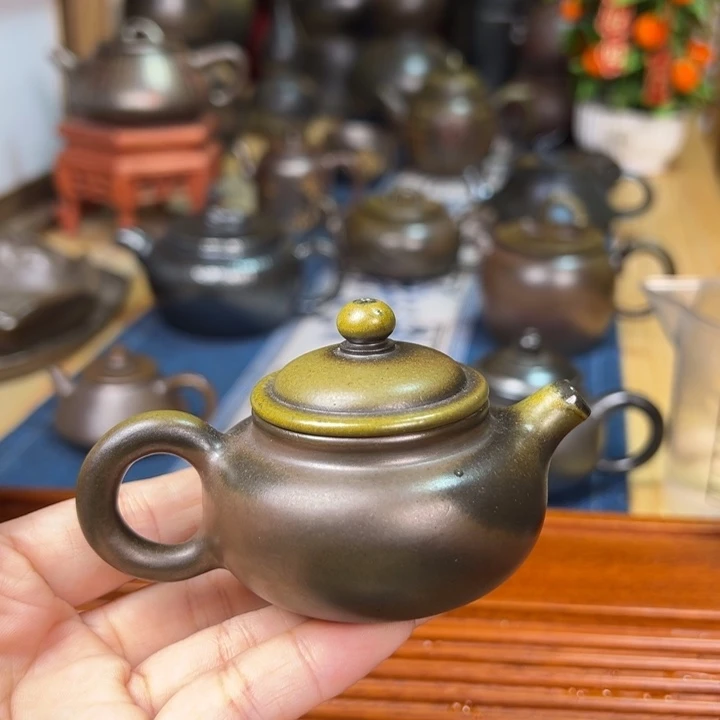 张***都壶纯柴烧坭兴陶60cc