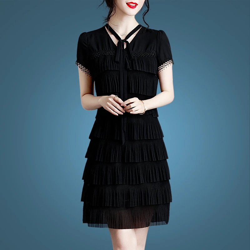 2478年夏季新款流行女装夏装蕾丝裙子夏天显瘦