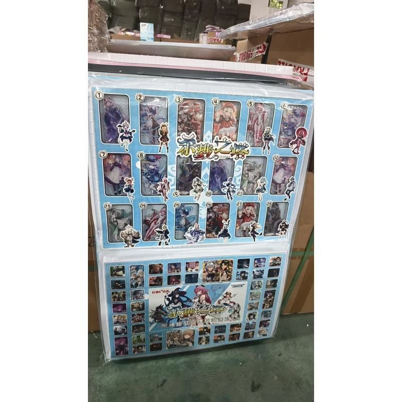 1-87 原神立牌洞洞乐80入戳戳乐玩具