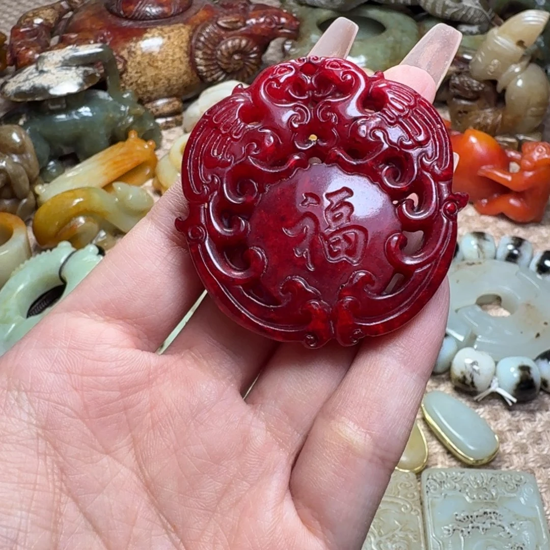 白玉菩提吊坠挂件