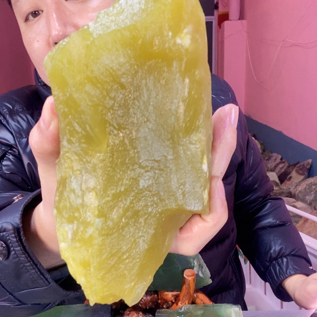 蛇纹石玉未镶嵌岫玉原石蛇纹石玉