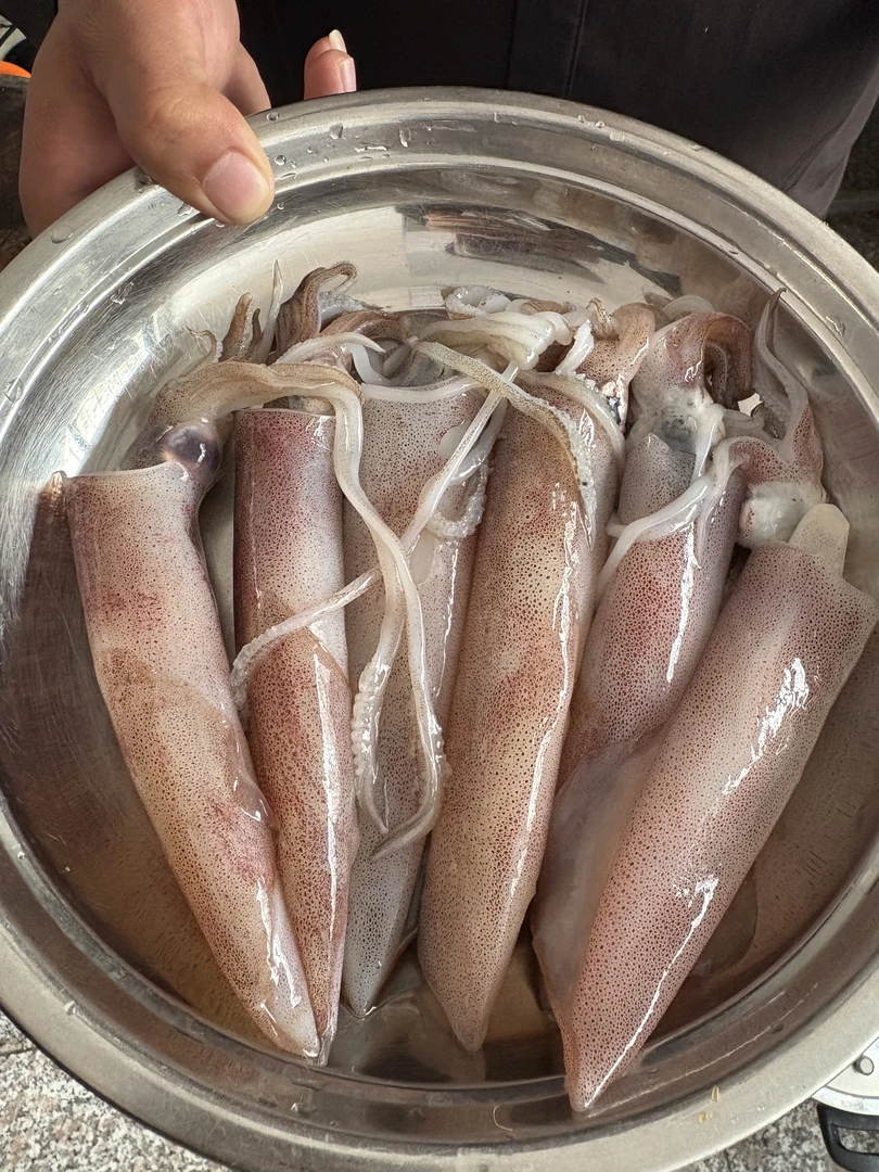 二冰弟媳精选灯光鱿鱼生鲜顺丰