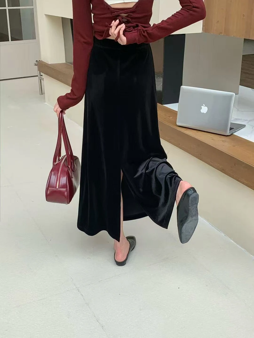 【玫卡】女装2025秋季新款时尚气质裙子9596