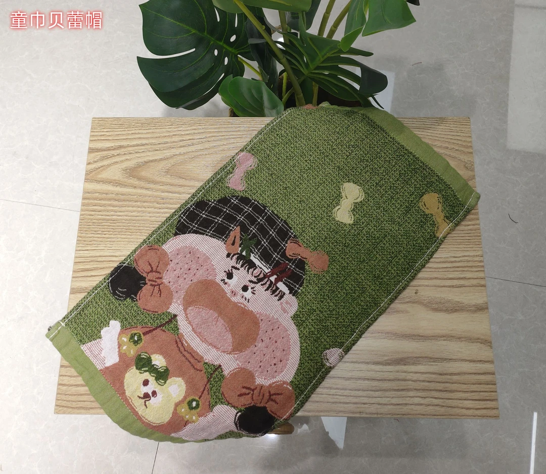【毛巾随机2条装】25/50纯棉纱布小毛巾