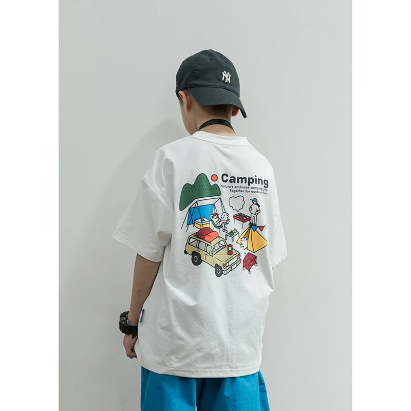 【卡七家童装】儿童防晒速干短袖T恤