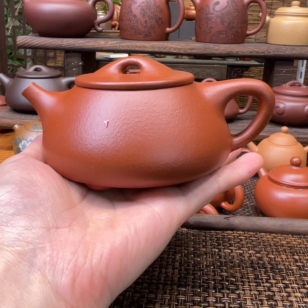 紫砂茶壶宜兴原矿紫砂手工制全255