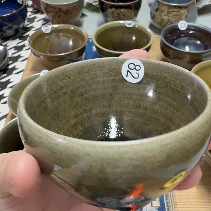 茶盏82 坚记茶盏摆件