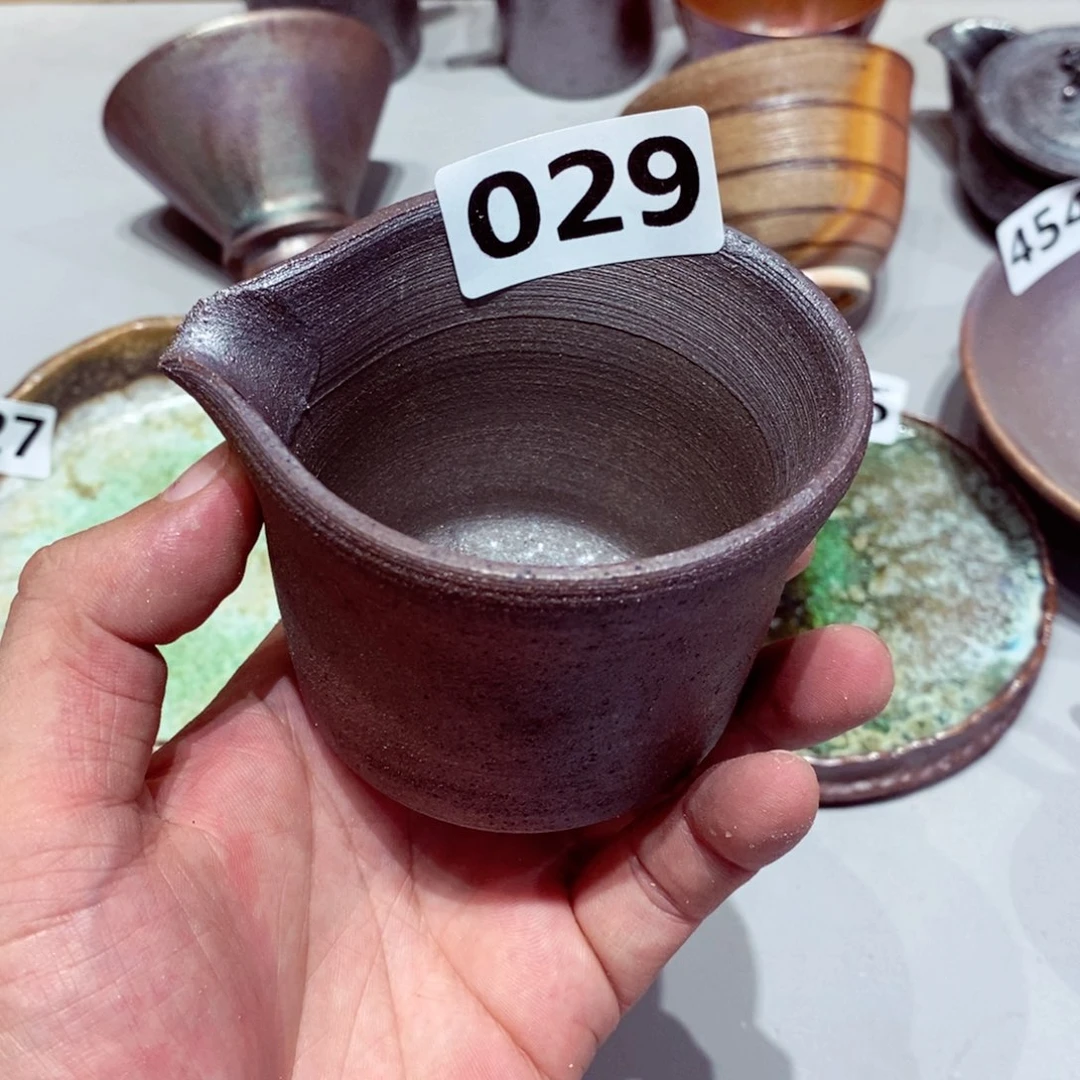 柴烧茶具陶瓷杯子
