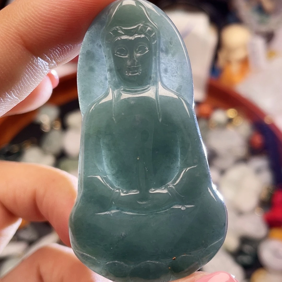 翡翠未镶嵌颈饰天然翡翠