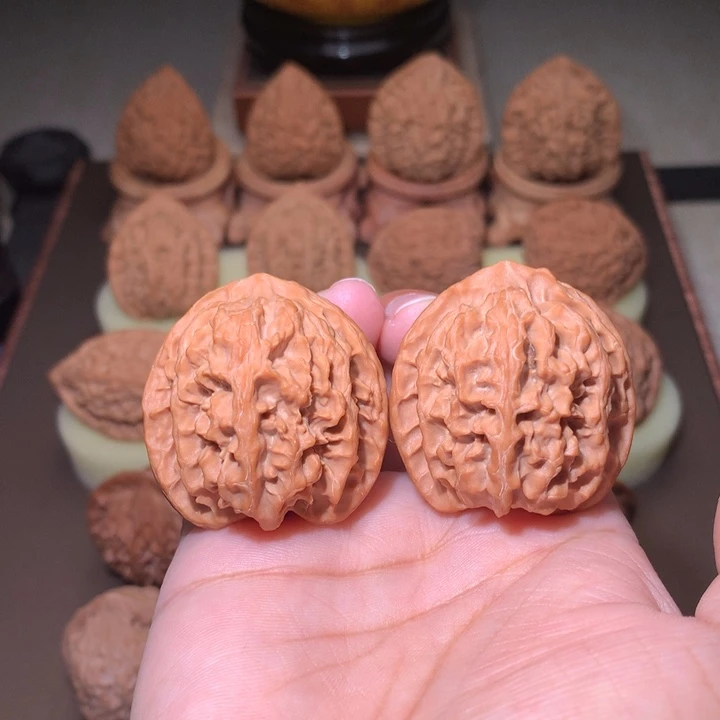 核桃文玩核桃把件苹果