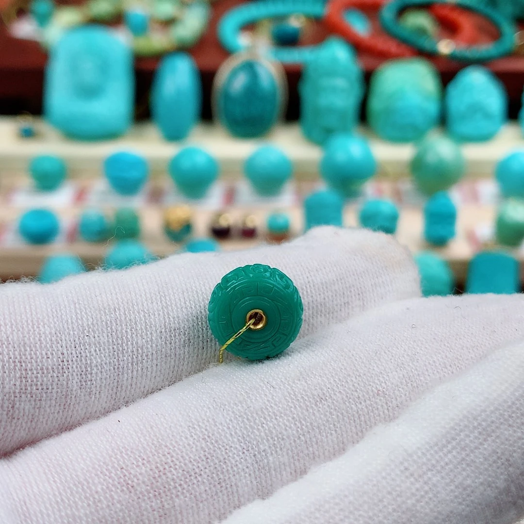 绿松石未镶嵌回文11