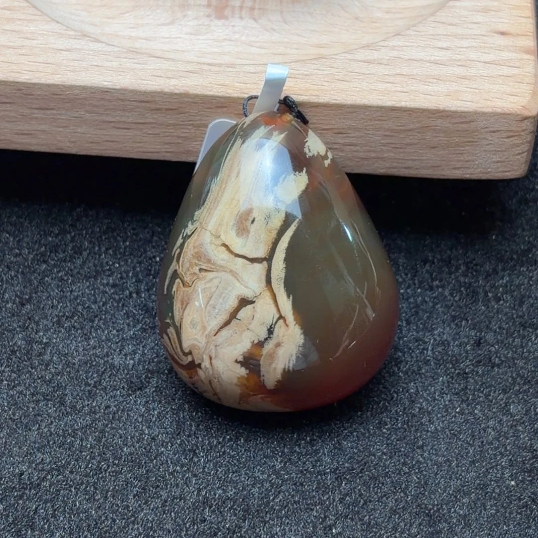 琥珀未镶嵌珠宝奇石半山水蜜蜡溶洞