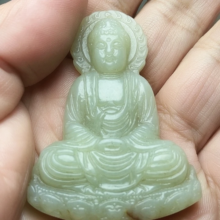 和田玉（青白玉）未镶嵌颈饰