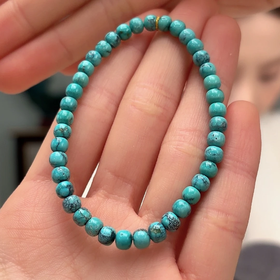 绿松石未镶嵌颈饰