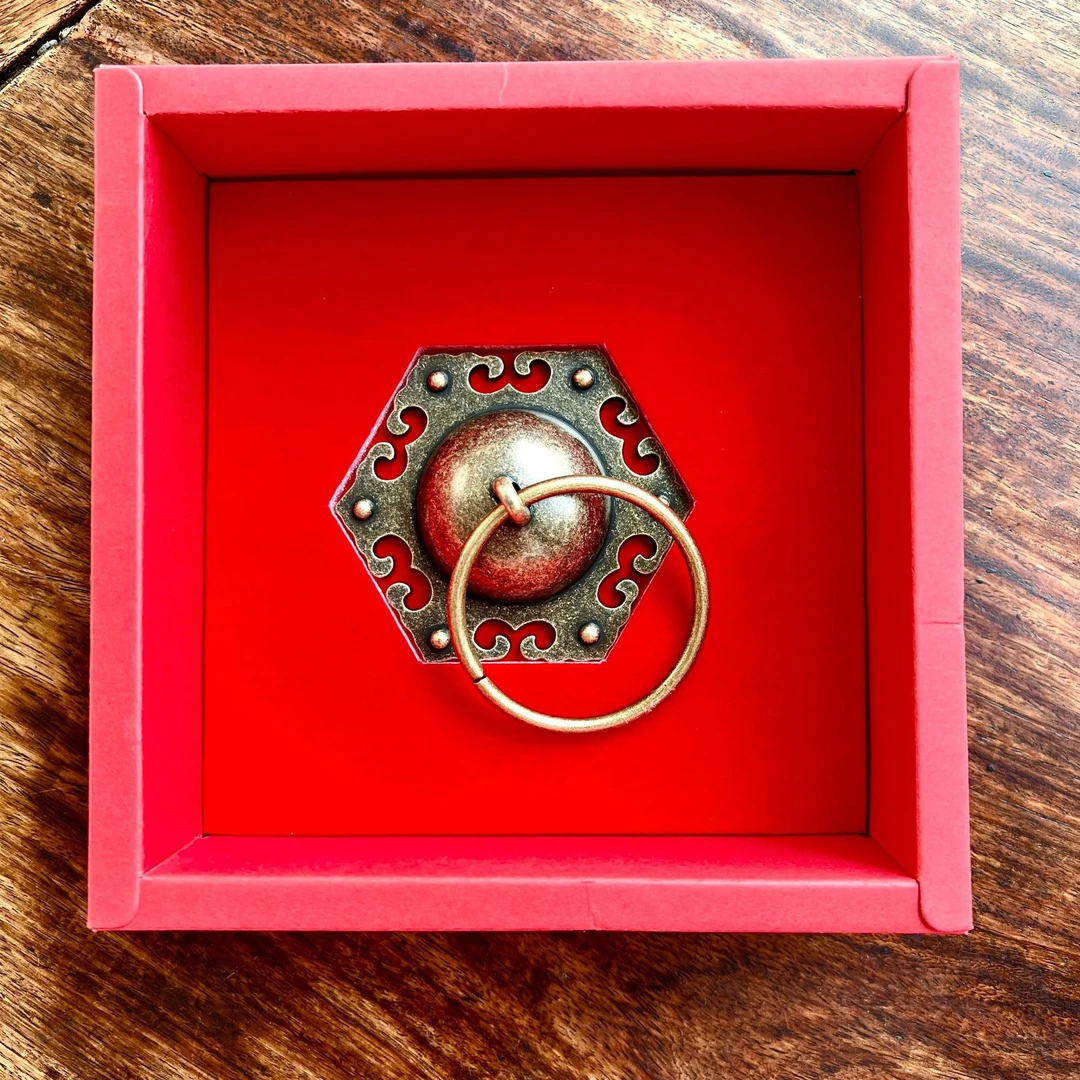 【北京古代建筑博物馆】福寿康宁门环冰箱贴文创冰箱贴