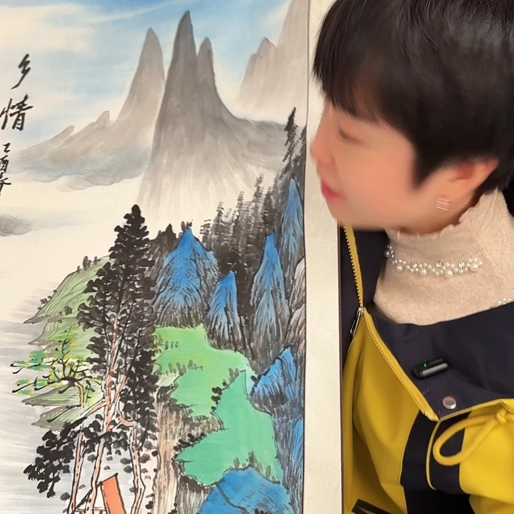 国画手绘作品欣赏