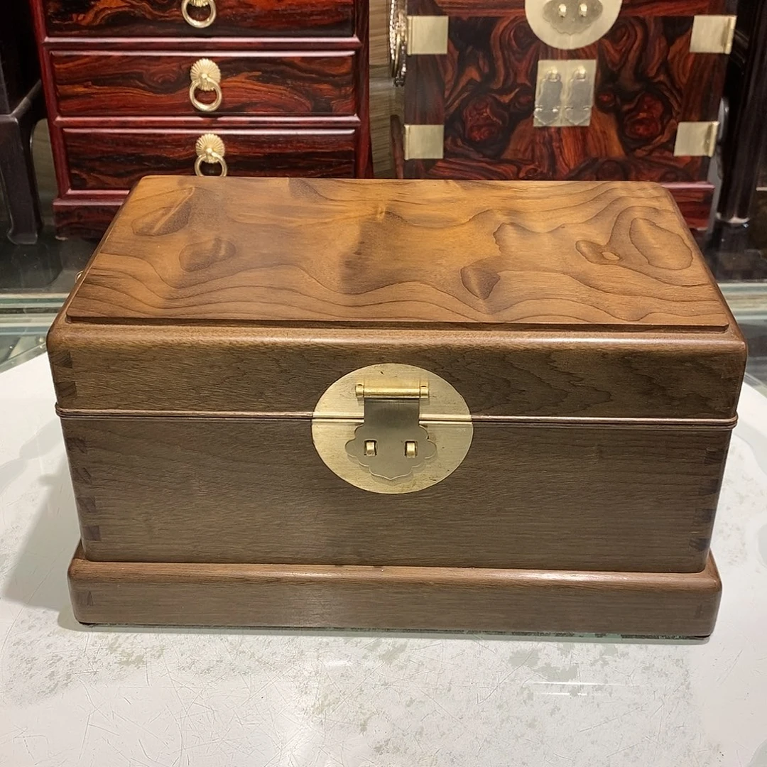 金丝楠独板首饰盒26/16/13.5