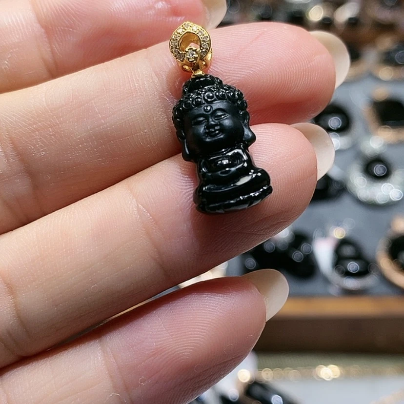 【闪购商品】翡翠18K金镶嵌颈饰缅甸翡翠