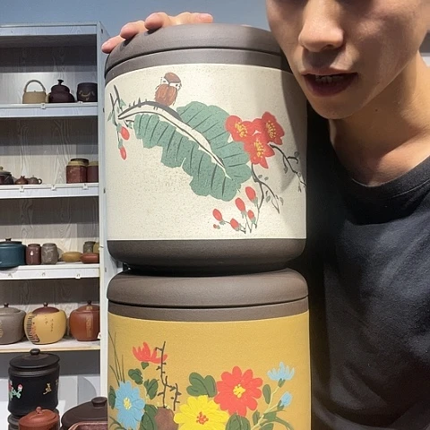 【闪购商品】紫砂茶叶罐