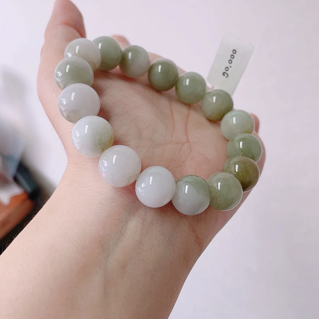 定制翡翠未镶嵌珠串