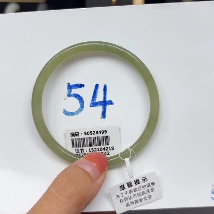 未镶嵌手镯和田玉3499