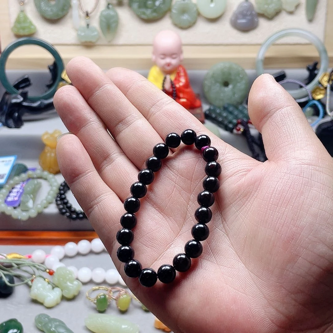 手链未镶嵌和田玉小**李