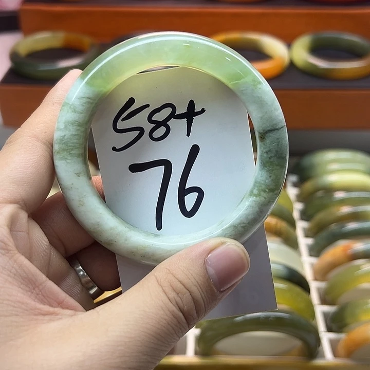 蛇纹石玉合金手镯