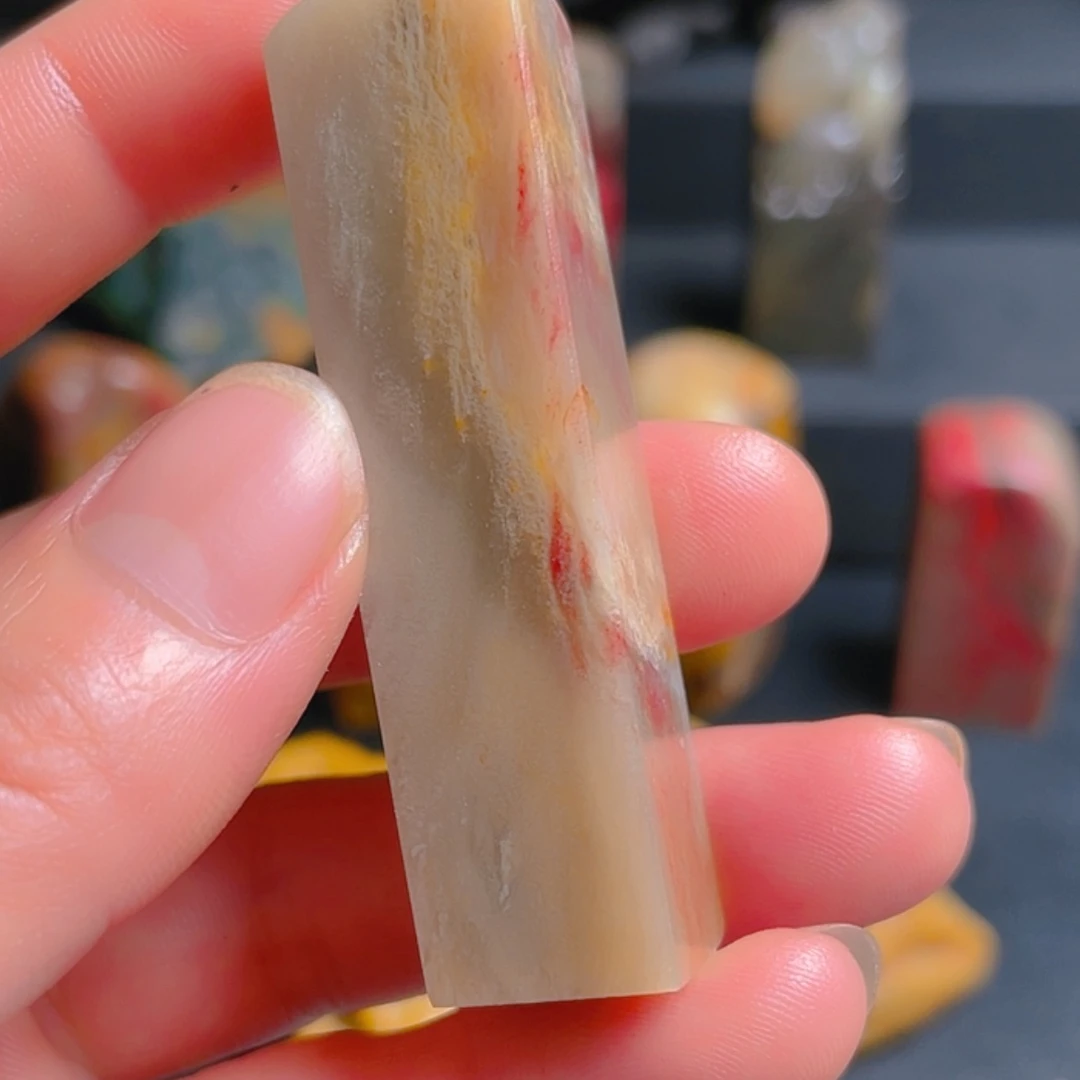 【闪购商品】昌化石晶**说昌化鸡血石印章