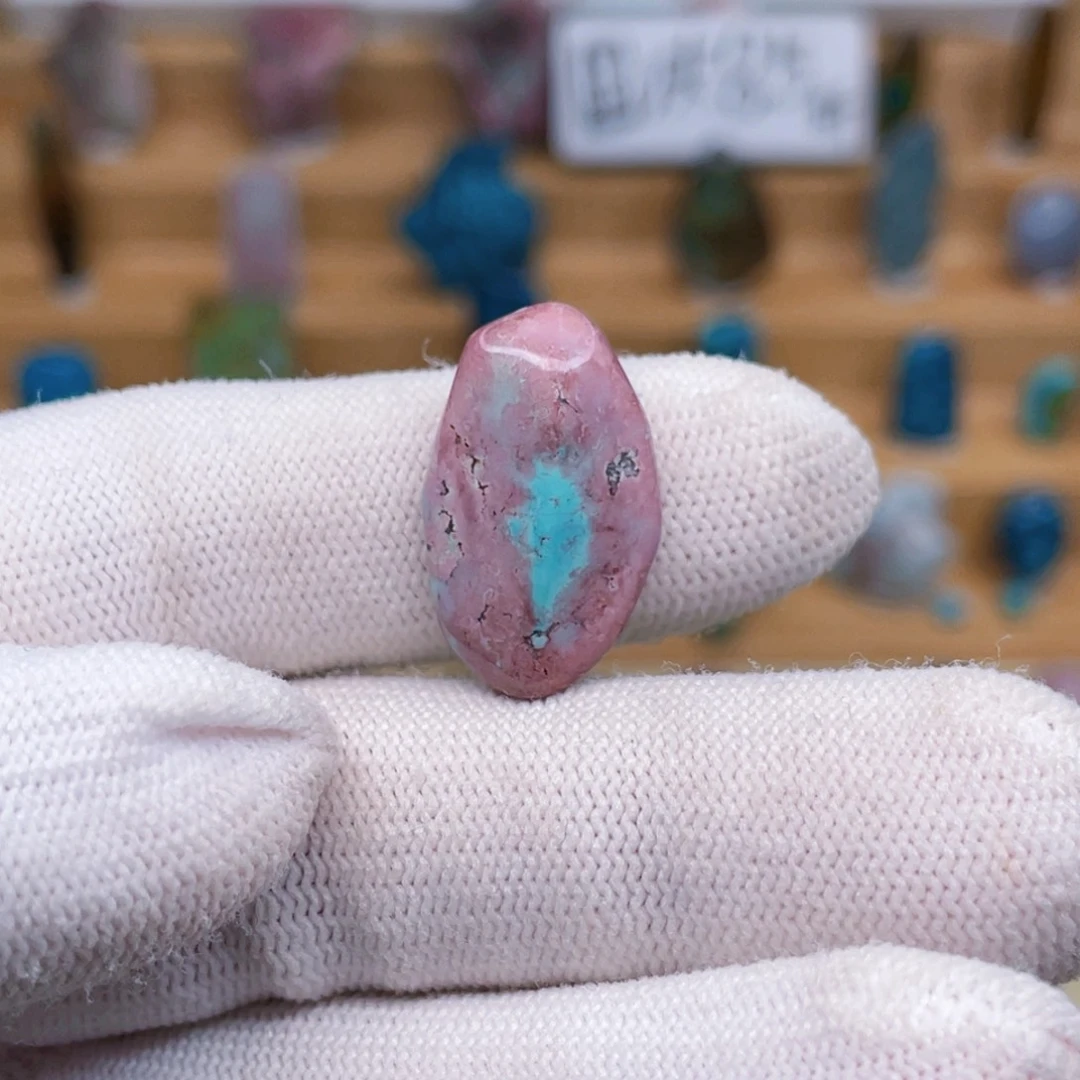 绿松石未镶嵌颈饰