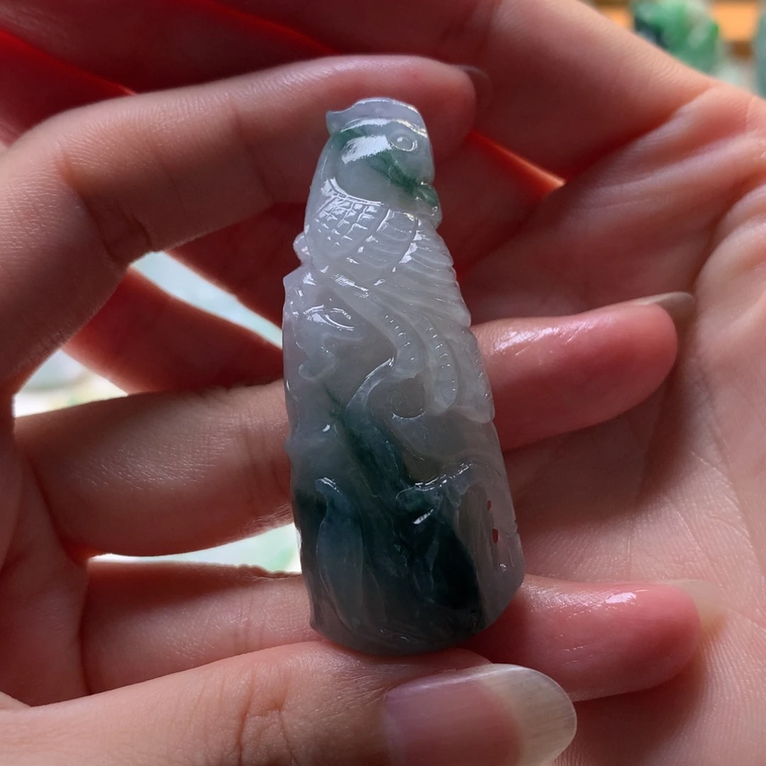 定制翡翠未镶嵌竹节
