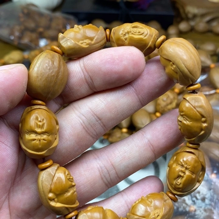 橄榄核手串/手链橄榄核雕工艺手串