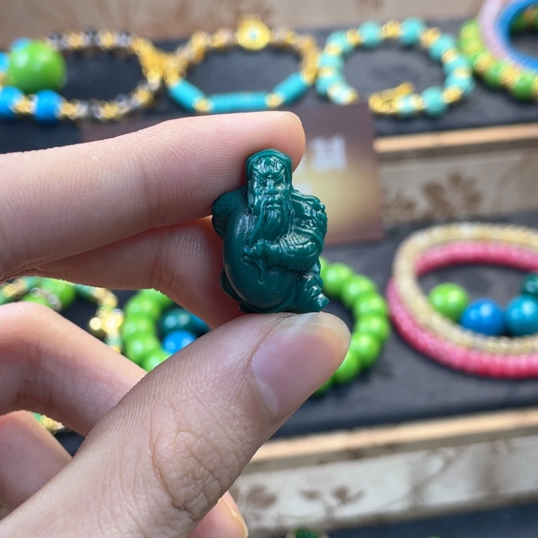 地狱绿的Q版小关公