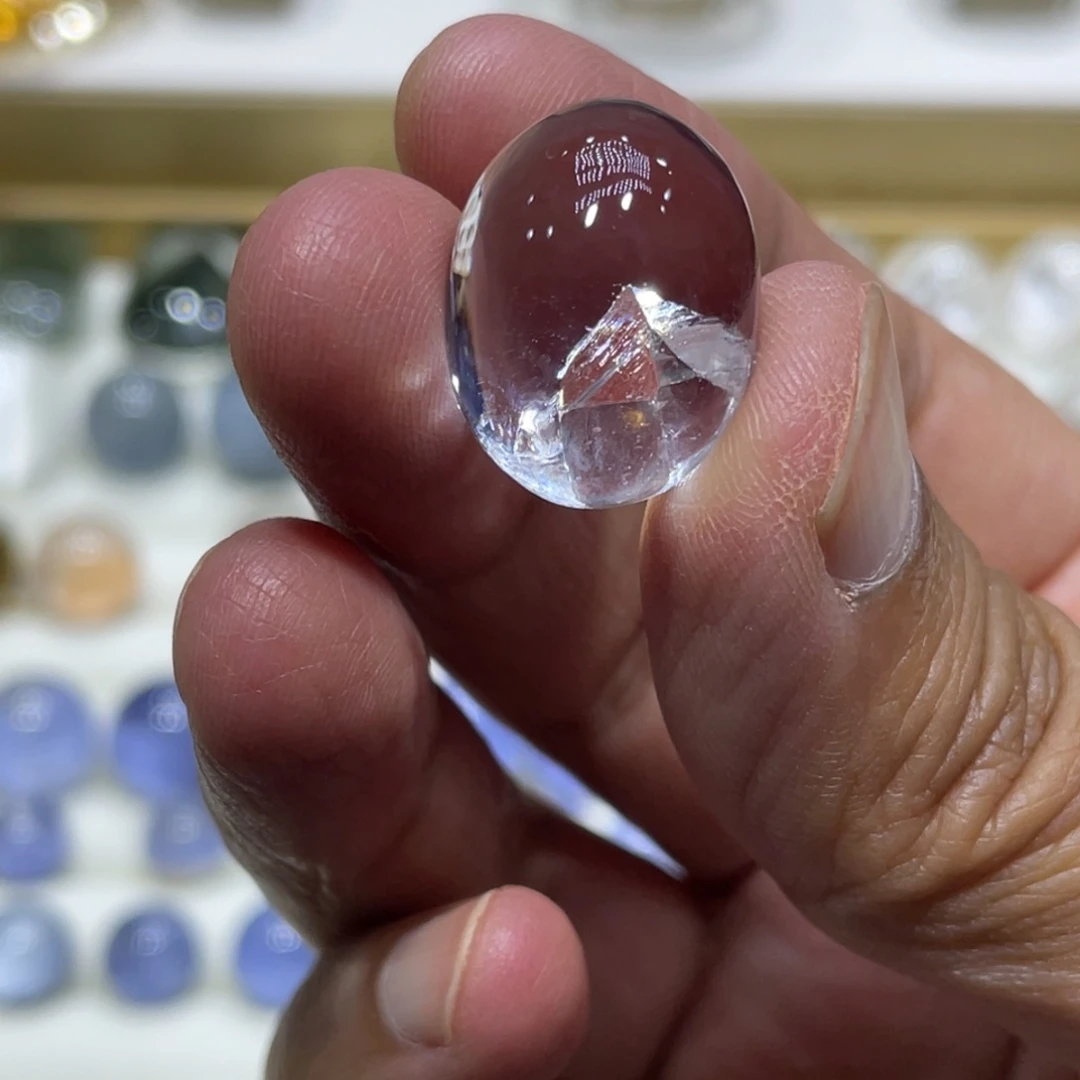 水晶珠宝半成品未镶嵌