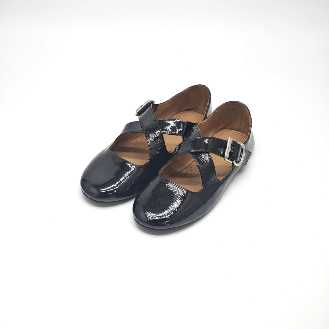 Ala交叉带芭蕾舞女鞋